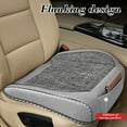 thumbnail image 4 of All Season Car Seat Cushion, Linen & Mesh Breathable Perforated Pad, Comfortable Support for Car Seats, 4 of 6