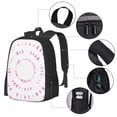 thumbnail image 4 of Balery Breast Cancer Awareness (4) Backpack for Men and Women - Durable 600D Oxford Cloth -Large Capacity, Water-Resistant School, Travel, and Hiking Bag, 4 of 9