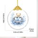 thumbnail image 1 of Cestas de Regalo de Navidad para Familias Colgante de Pascua de Oro 2D Decoración de Fiesta Plana Colgante de Vidrio Rellenador de Cesta de Pascua Regalo para Niños Cestas de Regalo de Vacaciones Para, 1 of 4