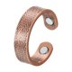 thumbnail image 2 of Anillo magnético de cobre antiguo puro con energía magnética, creativo, personalizado, abierto, pulsera., 2 of 5