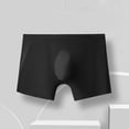 thumbnail image 3 of sunsanly Men Panties Thin Breathable Trace-less Detailed Raised Bag Protective Nylon Ice Silk Men Underwear Men Accessory, 3 of 7