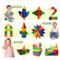 thumbnail image 3 of ATBXHZSZ 50Pcs Magnetic Tiles for Kids Magnetic Building Blocks STEM Learning Toys Educational Toddler Toys for 3-12 Years Old Boys Girls, 3 of 6