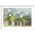 thumbnail image 2 of Art.com White Geraniums Art Print by Danhui Nai, White Frame Wall Art, 23" x 17", 2 of 5