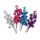 thumbnail image 2 of Mini Fruta Artificial Berry Flower Plástico Perla Estambre Cereza Boda Festival, Plata Feliz Sencillez, 2 of 5