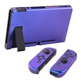 thumbnail image 2 of PlayVital Glossy Hard Case for Nintendo Switch - Dockable Chameleon Purple Blue Shell w/ Joycon Covers, 2 of 9
