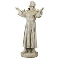 thumbnail image 5 of Northlight St. Francis of Assisi with Birds Outdoor Garden Statue - 24", 5 of 8