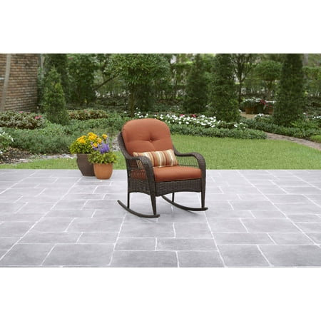 better homes & gardens azalea ridge outdoor rocking chair - walmart