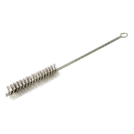 Stove Pipe Cleaning - Straw Pipe Nozzle Cleaning Tool Loop Handle Metal Wire Tube Brush 23cm Long