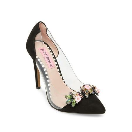- Jane Embellished Suede Pumps