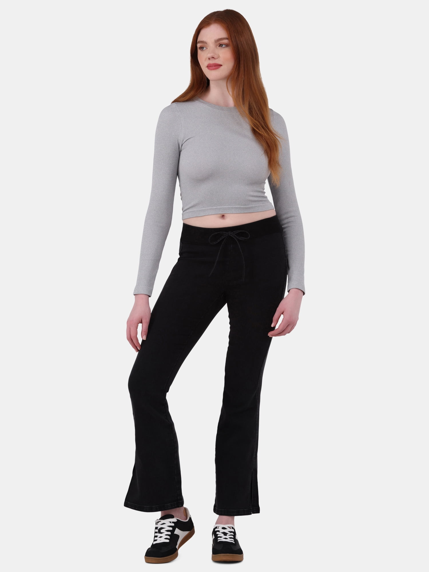 No Boundaries Pull On Boot Cut, Women's and Women's Plus