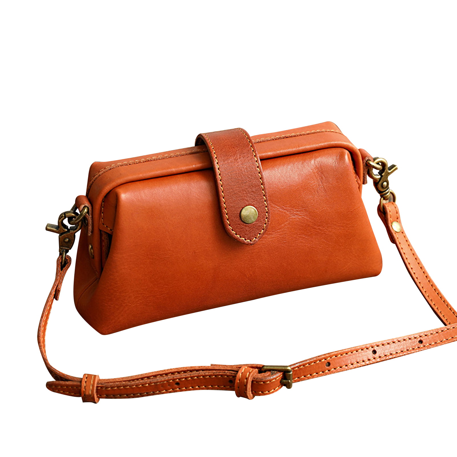 Details about   New Vintage Womens Genuine Real Leather Handbag Shoulder Bag Satchel Messenger 