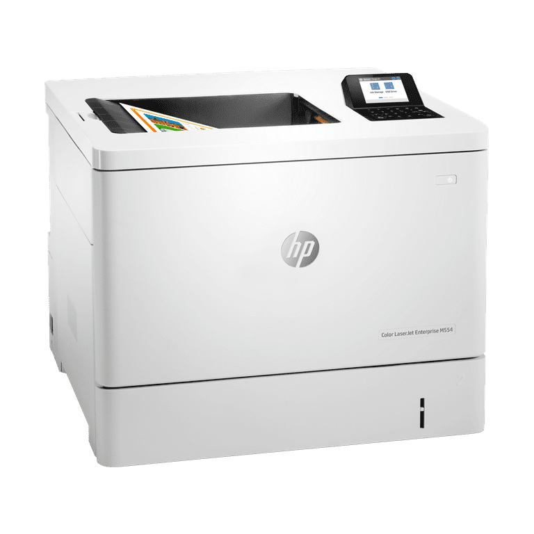 HP LaserJet Enterprise Color M554dn 新品 HP LaserJet Enterprise M554dn Color Printer, White, 35ppm