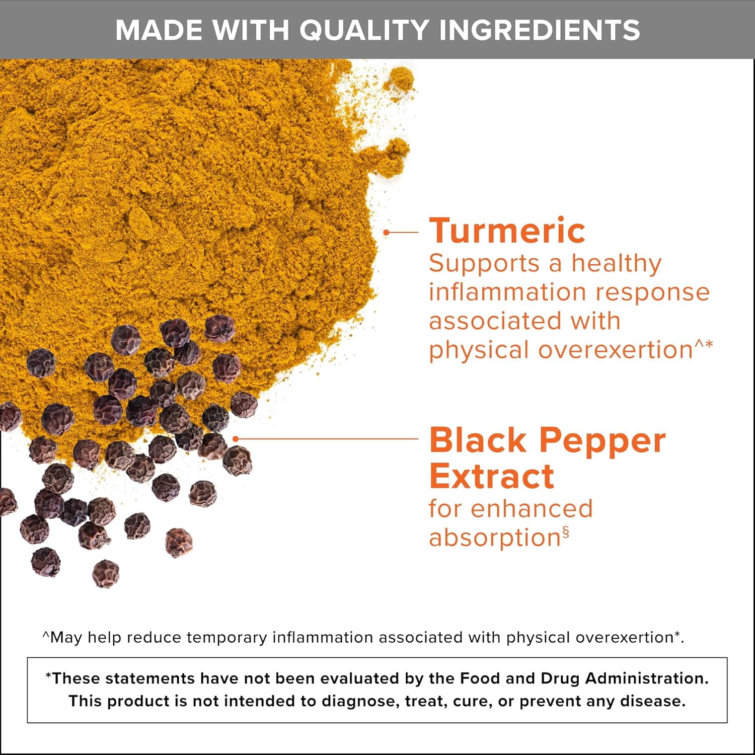 Qunol Turmeric Curcumin with Black Pepper, 2250mg Turmeric Extract with 95% Curcuminoids, 150ct