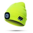 thumbnail image 5 of Bluetooth Beanie Hat with Light, Unisex USB Rechargeable LED Headlamp Cap with Headphones, Built-in Speakers & Mic Winter Knitted Night Lighted Music Hat, Christmas Gifts for Men Him Husband (Yellow), 5 of 16