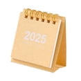thumbnail image 4 of Calendario de escritorio pequeño Strade Fareast Limited Calendario Mini 2025 Caqui claro, 4 of 8