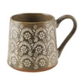 thumbnail image 2 of Pfaltzgraff® 18-Ounce Silk Screen Floral Set of 6 Stoneware Mugs in 3 Colorways, 2 of 7