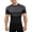 Grey, variant on IWRICH Men's Compression Shirts Short Sleeve Workout Gym T-Shirt Running Tops Cool Dry Sports Base Layer Athletic Undershirts Red XL