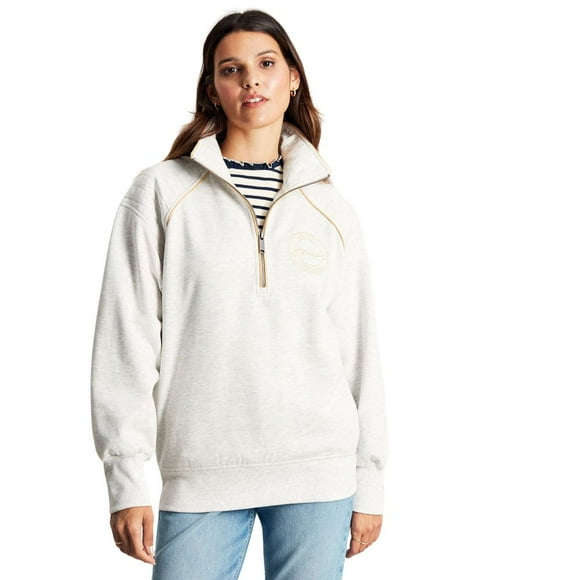 Joules Womens Raquet Quarter Zip Jumper