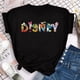 thumbnail image 2 of Disney 100% Cotton T-shirt Mickey Mouse Tee Cartoon Pattern Women Round Neck Casual Fashion Top Short Sleeve Free Shipping2XL Gao Jinjia LED, 2 of 2