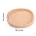 thumbnail image 3 of Assiette à Souper Réutilisable en Silicone 330 ml, Qualité Alimentaire, Compatible Micro-Ondes et Lave-Vaisselle, Ronde 18 cm pour Bébé, Enfant, Tout-Petit, Incassable, Couleurs Assorties, Lot de 1, 3 of 6