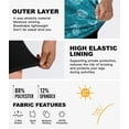 thumbnail image 5 of SURF CUZ Mens Swim Trunks with Compression Liner Quick Dry Bathing Suits Beach Swim Shorts with Pockets, 5 of 6