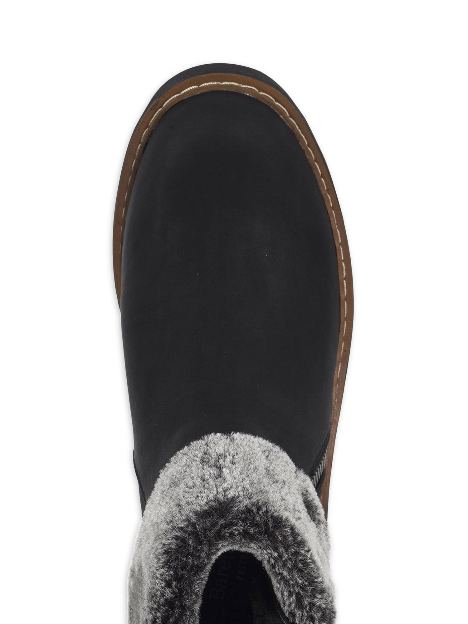 Baretraps Women's Westry Faux Fur Lug Boots with Side Zip