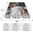 thumbnail image 3 of Tom Blyth Coriolanus Snow Photo Collage Blanket, Soft Flannel Fleece Cozy Warm Throw Blanket, Suitable for Home Living Room, Sofa, Room, Office Decoration Gift, Men Women Kids Nap Blanket 50"x60", 3 of 6