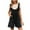 Black, variant on Maean Women's Summer Casual Jumpsuits Crew Neck Sleeveless Wide Leg Loose Rompers Comfy Shorts with Pockets