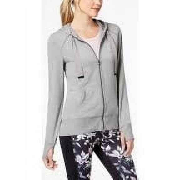 Ideology Womens Full Zip Long Sleeve Hoodie Size XS