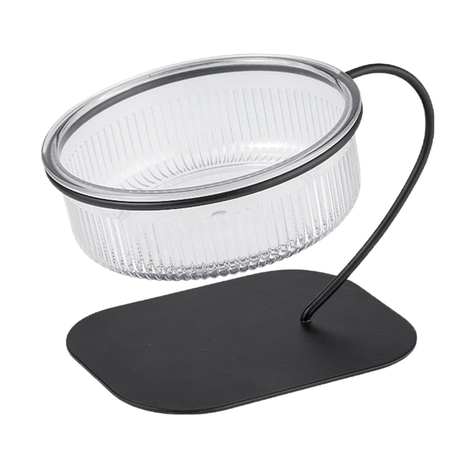 Raised Cat Bowl Dog Bowl Water Food Feeder Pet Feeding Station Detachable Stable