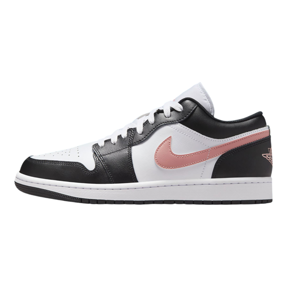 Jordan MENS Air Jordan 1 Low "Black Rust Pink" 553558 165 from Stadium Goods
