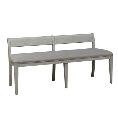Liberty Furniture INDUSTRIES Farmhouse Reimagined Uph Bench (RTA), Antique White