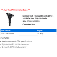 thumbnail image 2 of Ignition Coil - Compatible with 2012 - 2018 Kia Soul 2.0L 4-Cylinder 2013 2014 2015 2016 2017, 2 of 2
