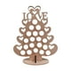 thumbnail image 2 of Marco de chocolate con forma de corazón de madera para decoración de bodas, 2 of 4