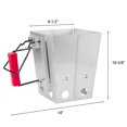 thumbnail image 3 of Encendedor de carbón tipo chimenea plegable Royal Gourmet, 3 of 8