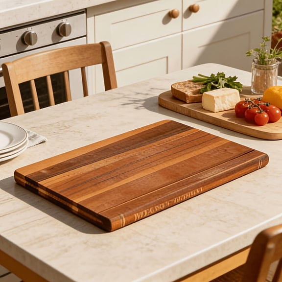 1-Piece Book Shaped Cutting Board, Solid Acacia Wood Cutting Board, Decorative Book Design Kitchen Chopping Board, for Fruits, Vegetables, Meat, Bread, Kitchen Decor & Gift