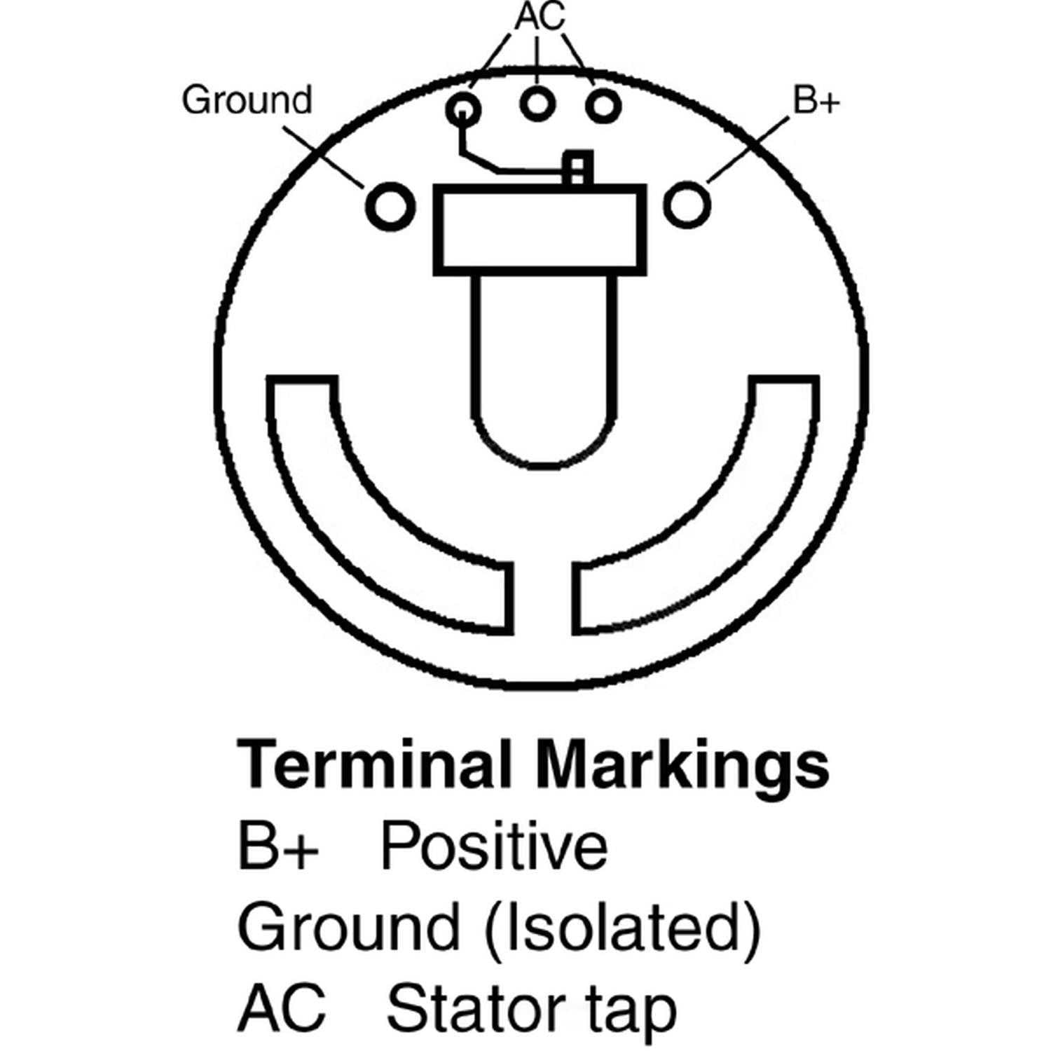 Alternator-Premium Remy 20006 Reman