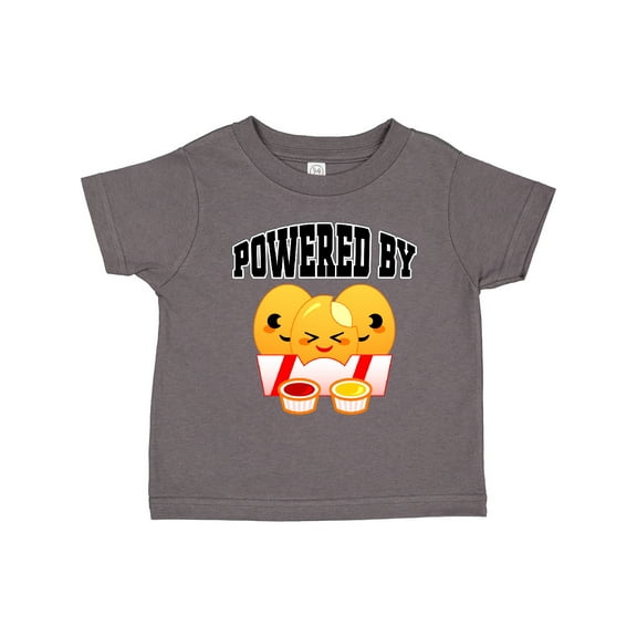 Inktastic Powered by Chicken Nuggets Boys or Girls Toddler T-Shirt