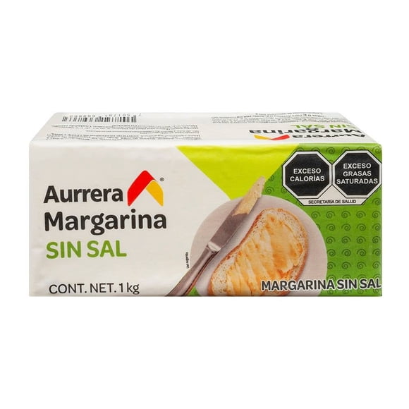 Margarina Aurrera sin sal 1 kg