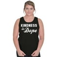 thumbnail image 4 of Kindness is Dope Christian Urban Plus Size Graphic Tank Top Brisco Brands 2X, 4 of 5