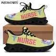 thumbnail image 1 of Zapatillas de plataforma para enfermera, gran oferta , transpirables, con cordones de malla, cómodas, para correr, 1 of 6