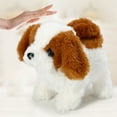 thumbnail image 7 of Walbest Kids Cute Puppy Plush Walking Barking Waging Tail Retriever Puppy Electronic Interactive Pet Dog Toy, Battery Operated Toy Animal Great Gift, 7 of 7
