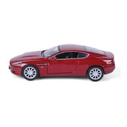 Aston Martin DB9 Coupe, Red - Showcasts 73321R/6 - 1/24 Scale Diecast Model Car