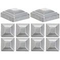 thumbnail image 1 of 10pcs Post Toppers Fence Post Cap Outdoor Lawn Fence Post Protective Covers, 1 of 8