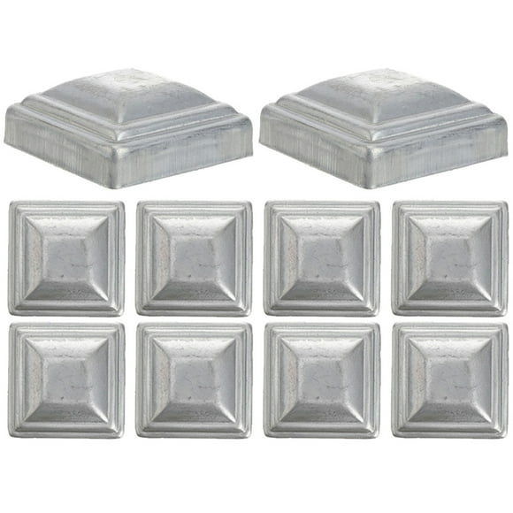 10pcs Post Toppers Fence Post Cap Outdoor Lawn Fence Post Protective Covers