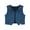 Navy Blue, variant on Children Western Vest Open Front Fringed Waistcoat Jacket Carnival Party Black 12