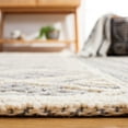 thumbnail image 5 of SAFAVIEH Trace Alexanndria Geometric Striped Area Rug, Grey/Beige, 4' x 6', 5 of 7
