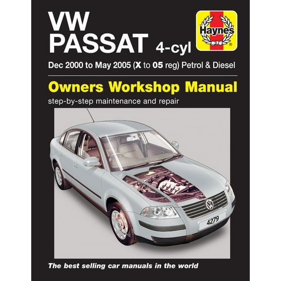 VW Passat Petrol & Diesel (Dec 00 - May 05) Haynes Repair Manual ^