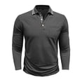 thumbnail image 4 of pstuiky Camisas casuales de manga larga para hombre, Cárdigan informal de manga larga con botones y bolsillo para hombre tops de invierno para hombre xxl, 4 of 7