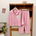 thumbnail image 2 of GXWEA Boys 2T Clothes Boys Pajamas Toddler Pajamas Boys Girls Pjs Sets Kids Fit 2Pcs Long-Sleeve Sleepwear, 2 of 5